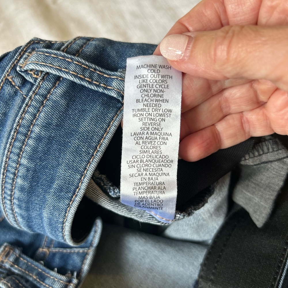 Democracy Ab Technology” Blue Denim Jeans - Picture 10 of 10